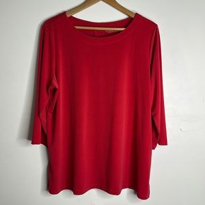 Susan Graver Essentials Top Sz XLP